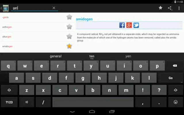 Chemistry Dictionary. Glossary android App screenshot 3