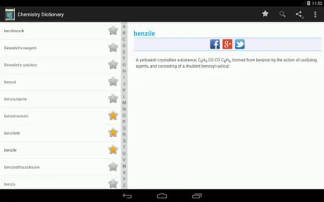 Chemistry Dictionary. Glossary android App screenshot 8